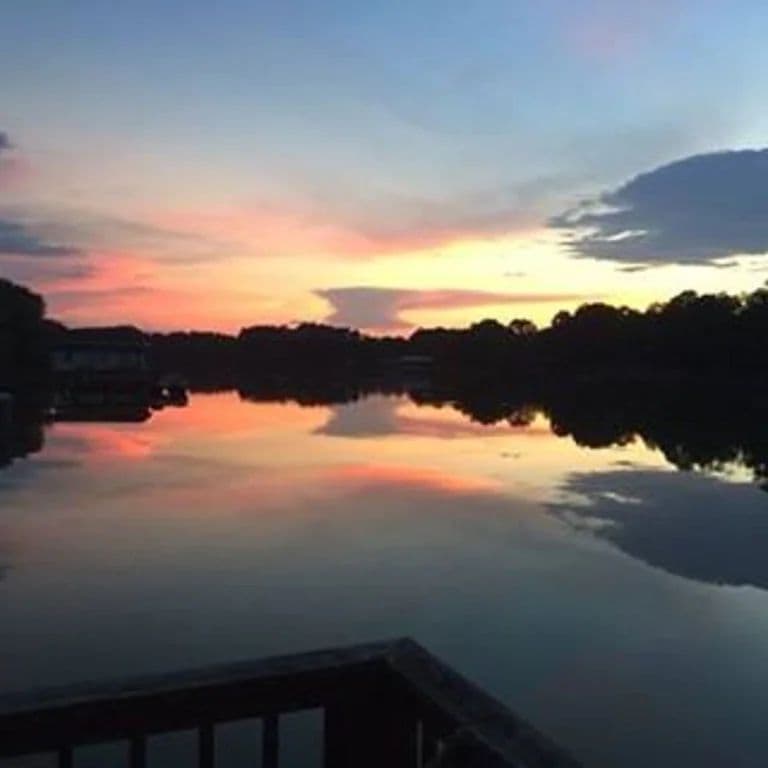 The View From The Dock!! How Beautiful Is This!?