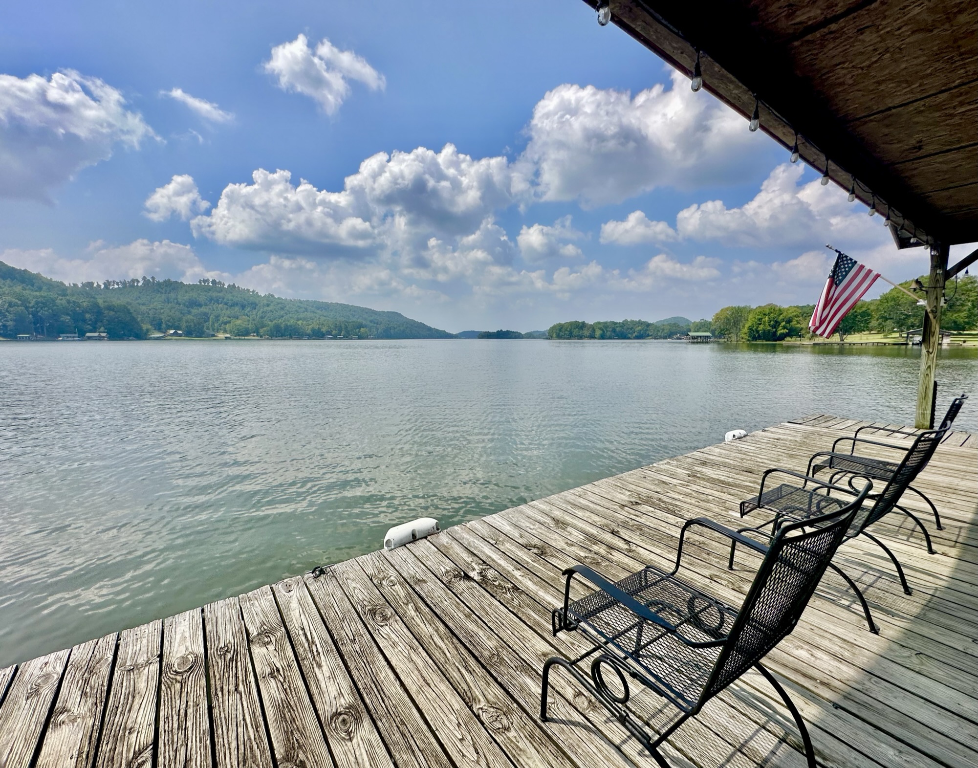 Sip drinks or morning coffee with an amazing view. Have a boat or watercraft? Bring it!  Don't have one or don't want to drag yours here? Ask us about renting ours!  **Lake level decrease during winter months.